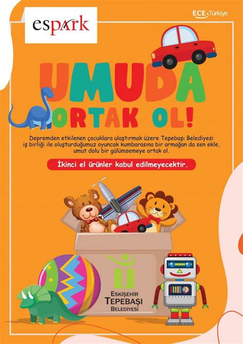 Antalya’dan depremzede çocuklar için oyuncak